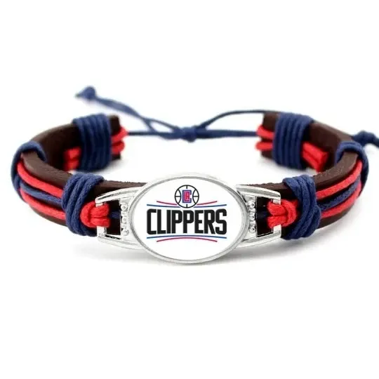 La Clippers, NBA Bracelet Unisex For The Fans