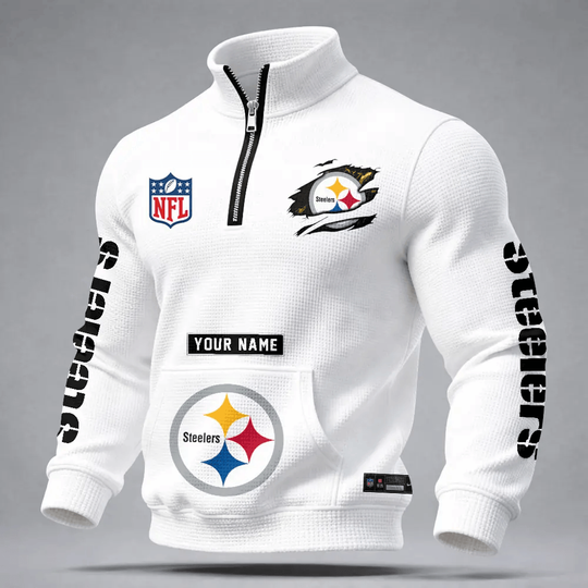 Pittsburgh Team Steeler Quarter-Zip Sweatshirt