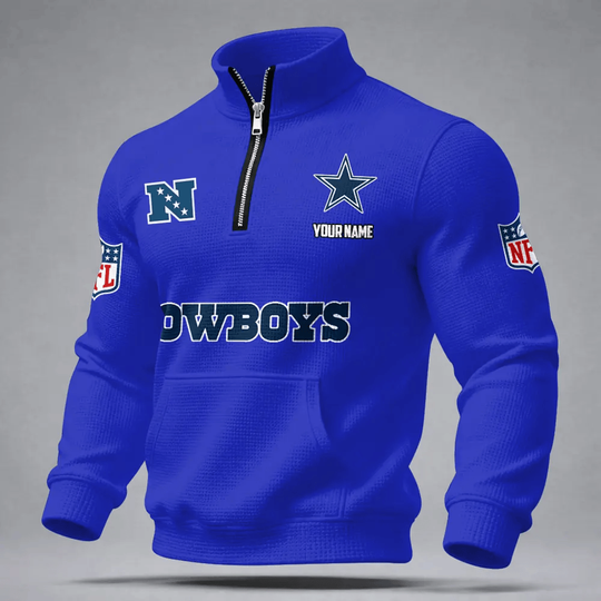 Dallas Team Cowboyss Quarter-Zip Sweatshirt