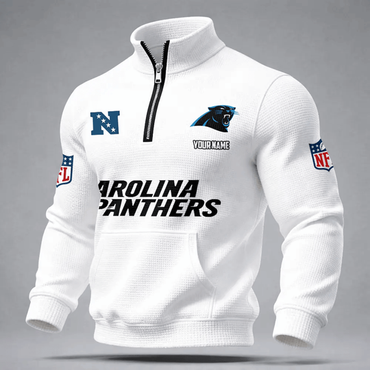 Carolina Team Pantherss Quarter-Zip Sweatshirt