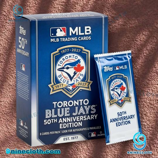 Toronto Blue Jays 50th Anniversary Hobby Box Cards
