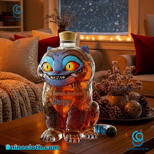Kpop Demon Hunters Derpy Whiskey Bottle