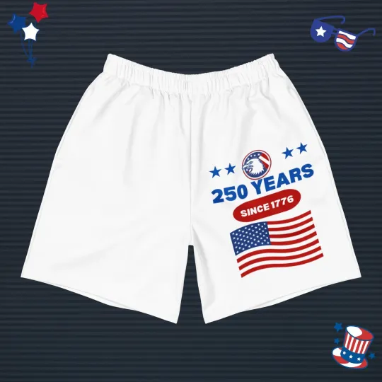 Women's USA 4th of July Athletic Shorts