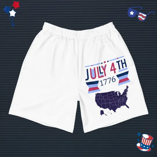 Women's 4th of July Athletic Shorts – USA 250th Anniversary
