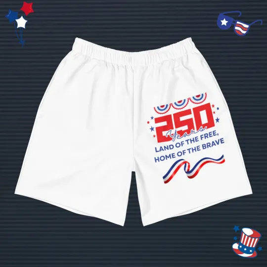 Women's Fourth of July Athletic Shorts