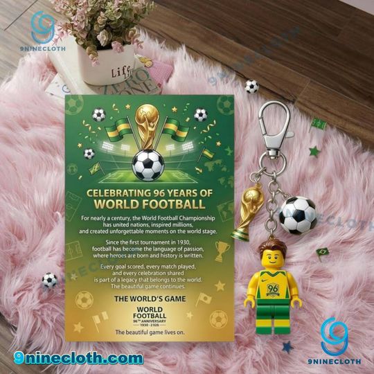 World Cup 96th Anniversary Commemorative Keychain