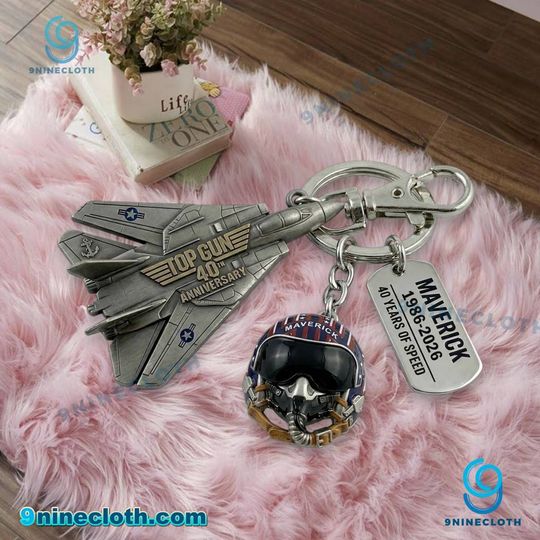 Top Gun 40th Anniversary Acrylic Keychain