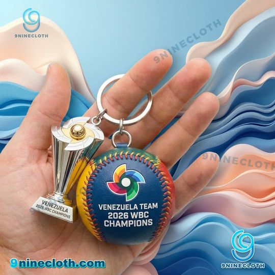 Venezuela Team 2026 WBCC Champions Acrylic Keychain