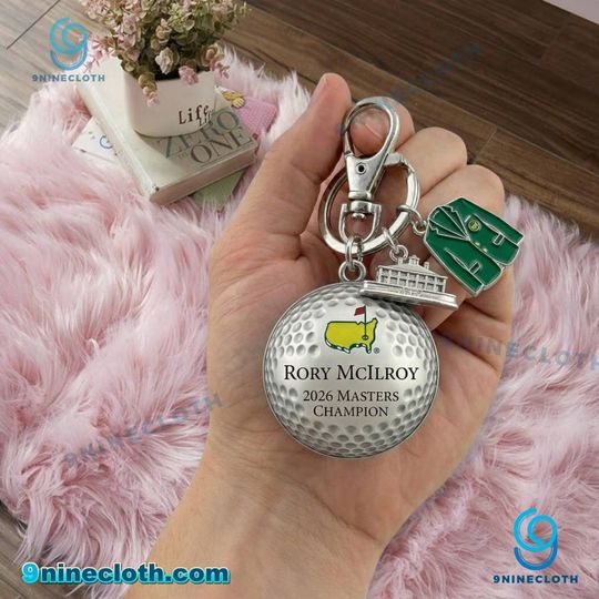 Rory Mcilroy 2026 Masters Champion Keychain