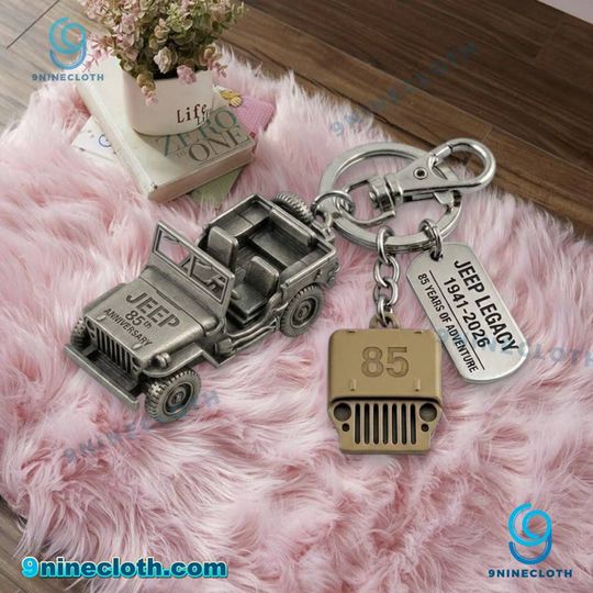 Jeep 85th Anniversary 1946-2026 Keychain