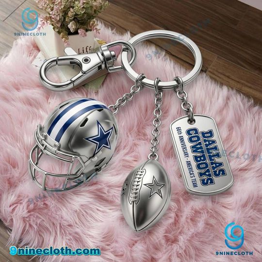 Dallas Cowboys 66th Anniversary America’s Team Keychain