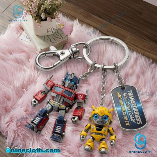 Transformers 42nd Anniversary More Than Meets The Eye Keychain