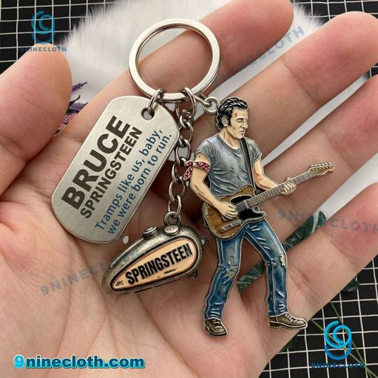 Bruce Springsteen Born To Run Keychain