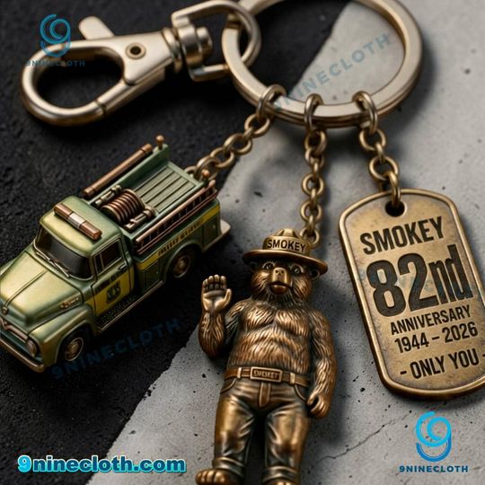 SMOBEAR 82nd Anniversary 1944-2026 Only You Keychain