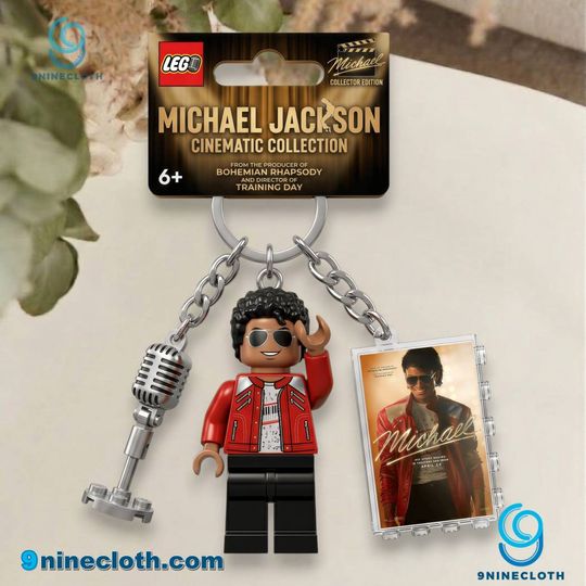 Michael Jackson Cinematic Keychain