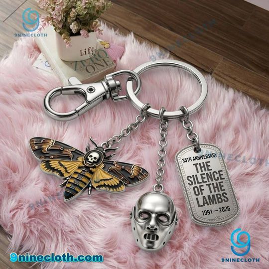 The Silence Of The Lambs 35th Anniversary 1991-2026 Keychain