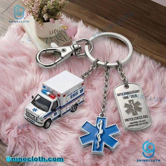EMS 60th Anniversary Keychain