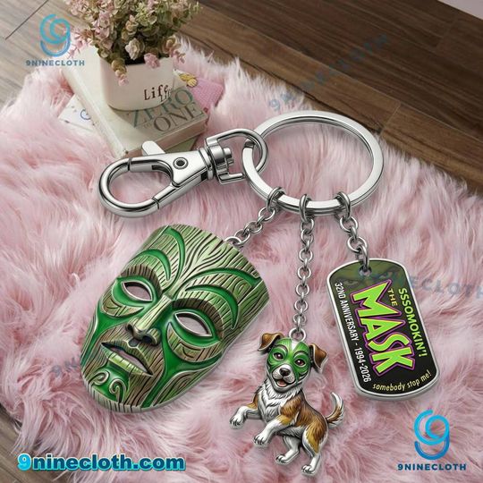 The Mask 32nd Anniversary Keychain