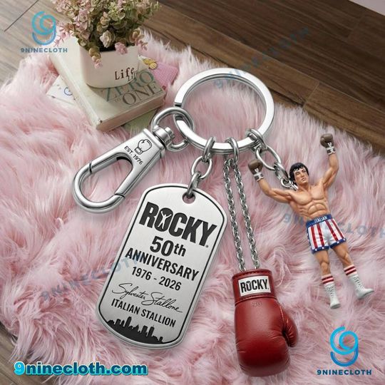 Rocky 50th Anniversary ITASTA Keychain