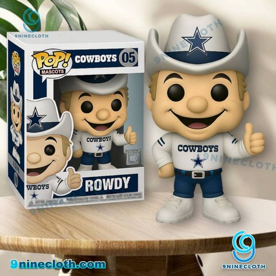 Dallas Cowboys Rowdy Mascot Collectible Figure