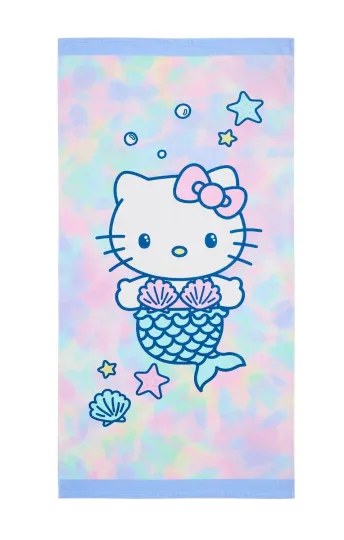 Pottery Barn Kids Hello Kitty Mermaid Beach Towel