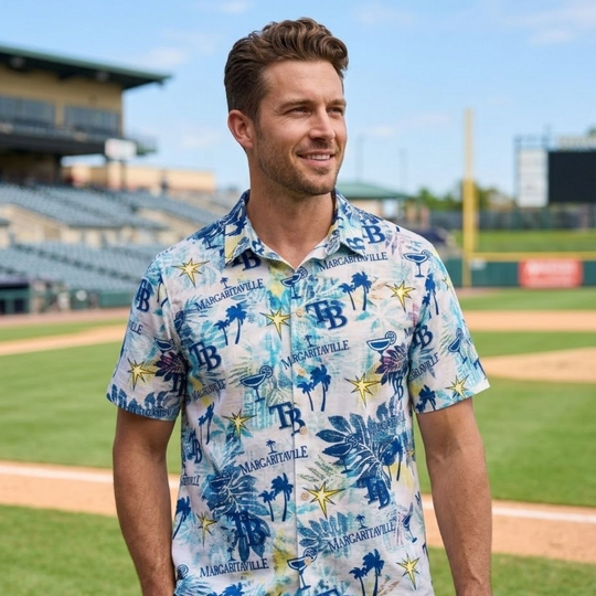2026 Tampa Bay Rays Margaritaville Hawaiian Shirt