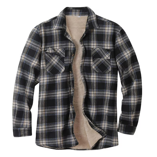 Explore Sherpa Lined Plaid Flannel Shirt Jackets
