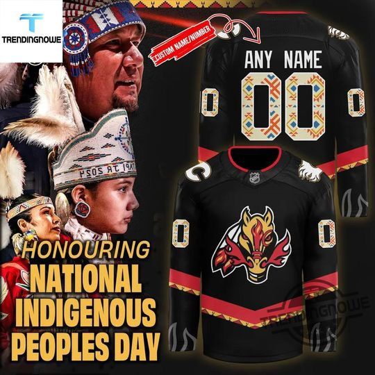 Calgary Flames National Indigenous Peoples Day Hockey Jersey