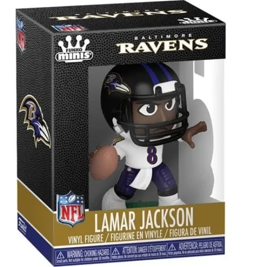 Lamar Jackson Baltimore Ravenss Collectible Figures