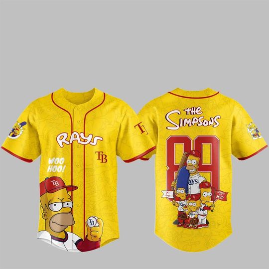 2025 Bay Rayss The Simpsons Jersey