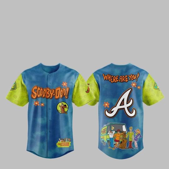2025 Bravess Scooby-Doo Baseball Jersey
