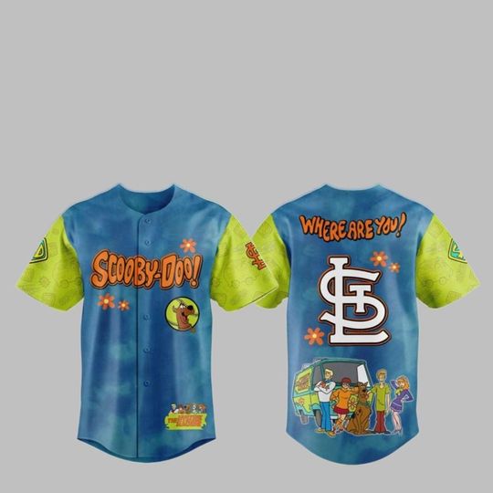 2025 Cardinalss Scoobby-Doo Baseball Jersey