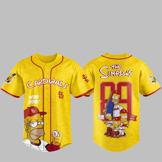 2025 Cardinalss The Simpsons Jersey