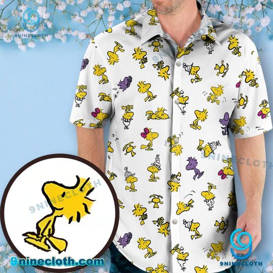 Woodstock Funny Pattern Hawaiian Shirt