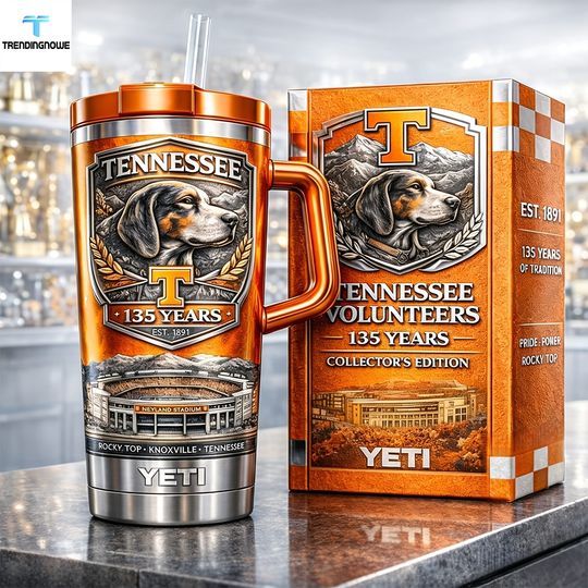 Tennessee Volunteers 135Th Anniversary  Tumbler Limited Edition 2026