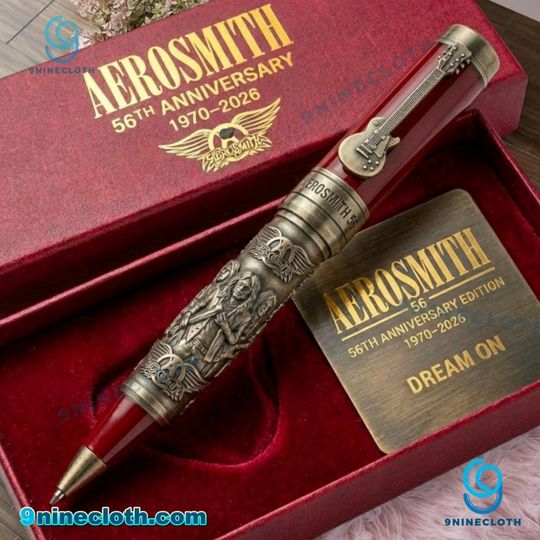Aerosmith Dream On 56th Anniversary Commemorative Pen 1970-2026