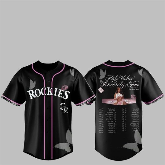 Rockiess Kali Uchis The Sincerely Tour Jersey 2025