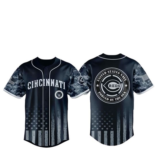 Redss US Navy Military Jersey 2025