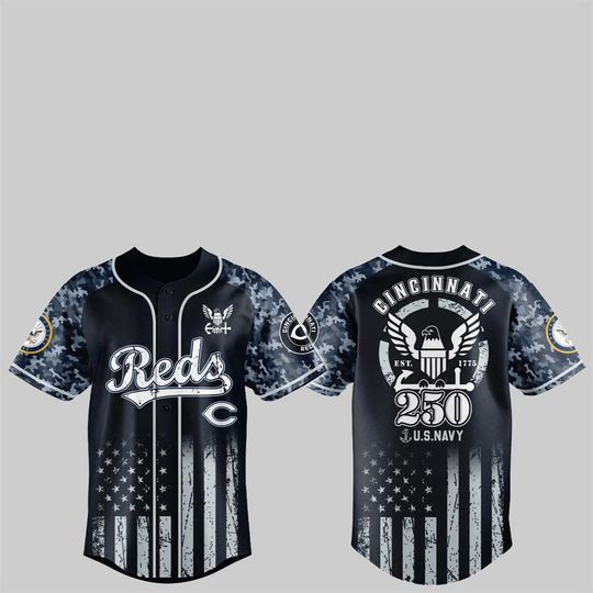 Redss 250th US NAVY Jersey 2025