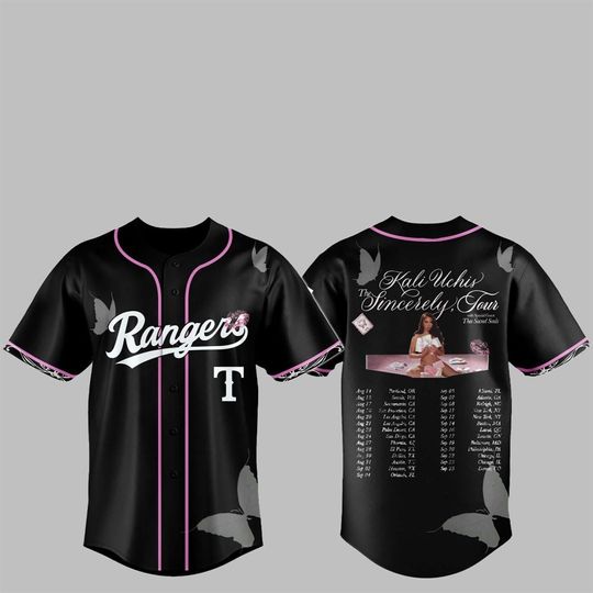 Rangerss Kali Uchis The Sincerely Tour Jersey 2025
