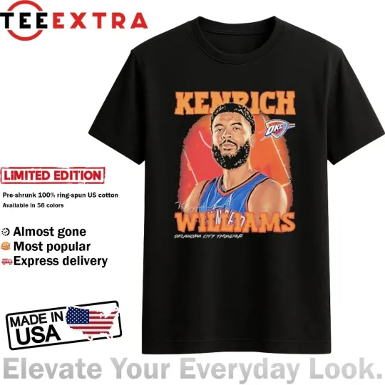 Kenrich Williams OKC Airbrush shirt
