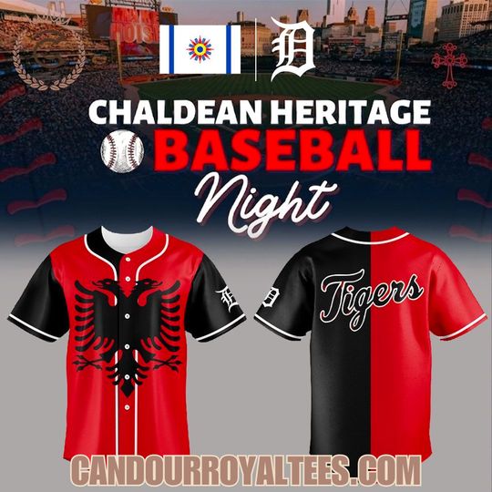 Detroit Tigers Chaldean Heritage 2026 Jersey