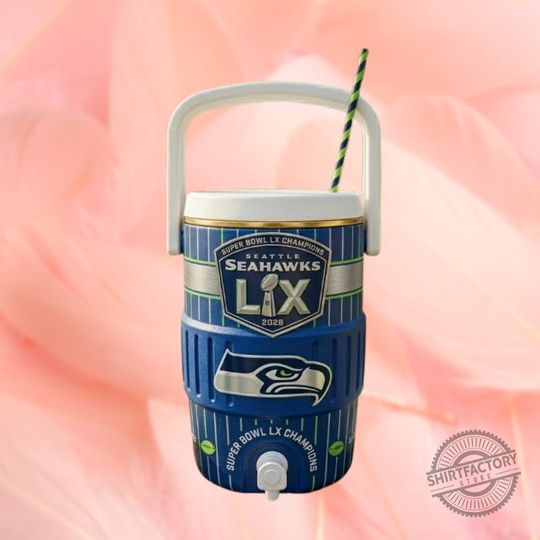 Seattle Seahawks Super Bowl LX Champion 2026 Dugout Cooler Cup