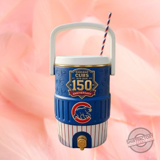 Chicago Cubs 150th Annivesary Beverage Cooler Cup