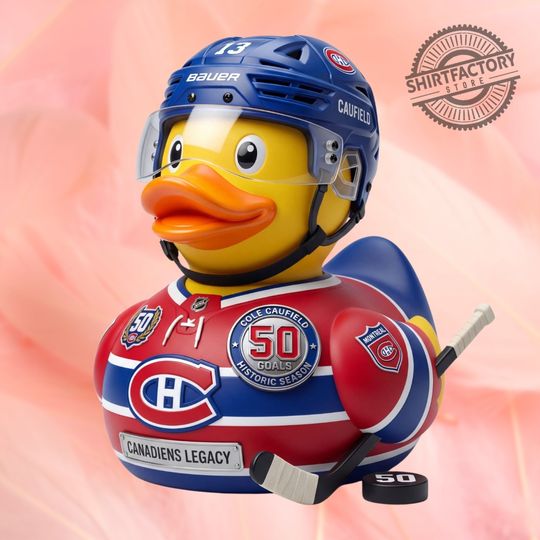 Montreal Canadiens Hockey Rubber Duck