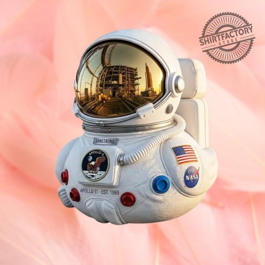 Nasa Artemis Ii Mission Moon Launch Commemorative Astronaut Duck