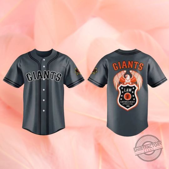 San Francisco Giants Law Enforcement Appreciation Night 2026 Edition Baseball Jersey