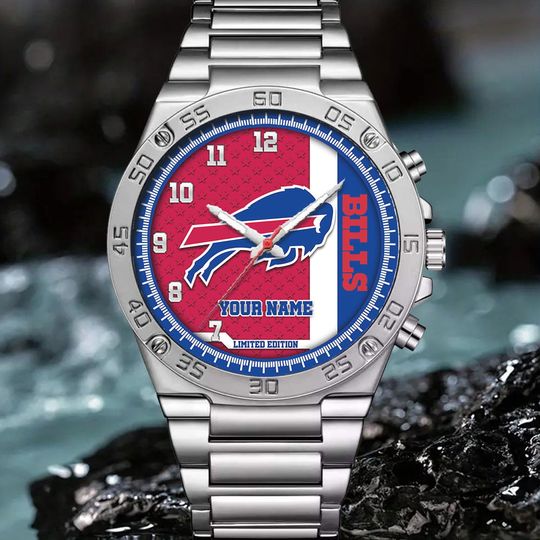 Buffalo Bills Fashion Hand Watch Gifts For Sport Fans