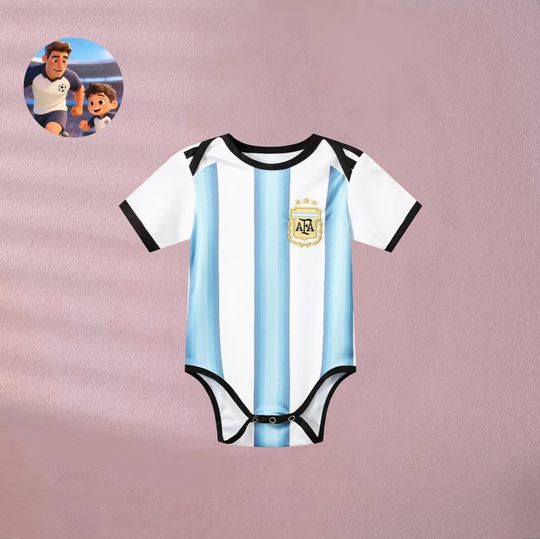 Argentina Home Baby Bodysuit | Soccer Fan Apparel