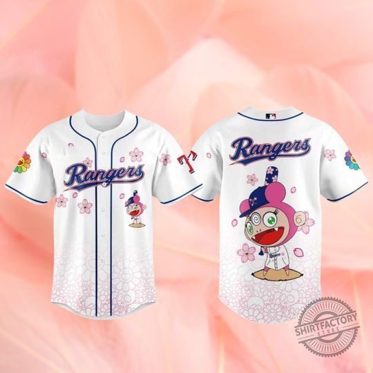 Texas Rangers Takashi Murakami 2026 Night Celebrate Baseball Jersey